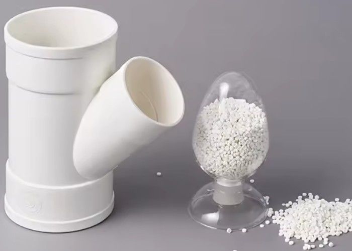 PVC Granules For UPVC Pipe Fittings PVC Compound Granules For Injection Pipe Fittings