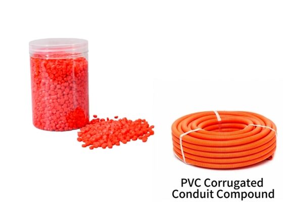 PVC-Wallrohrverbindung Selbstlöschende PVC-Faltkabel Elektrokabel Wallrohrverbindung